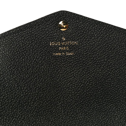Louis Vuitton Empreinte Sarah Wallet NM Black 6 of 9