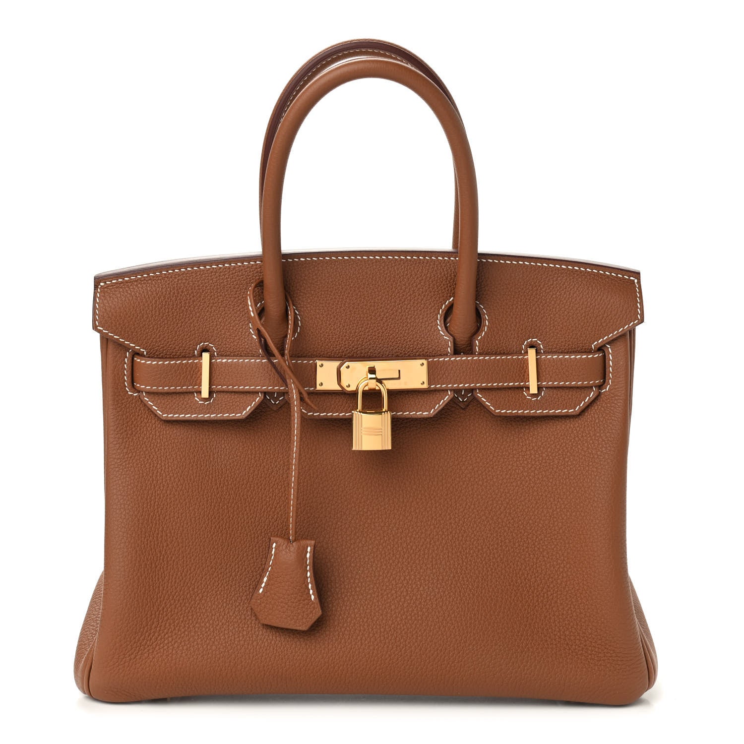 Hermes Togo Birkin 30 Gold 1 of 14