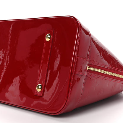 Louis Vuitton Vernis Alma MM Pomme D'Amour 8 of 8