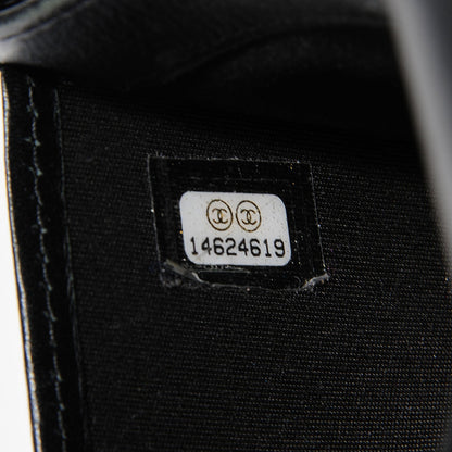 Chanel Caviar Sevruga Yen Wallet Black 8 of 8