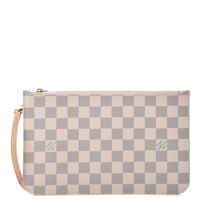 Louis Vuitton Damier Azur Neverfull MM GM Pochette 1 of 7