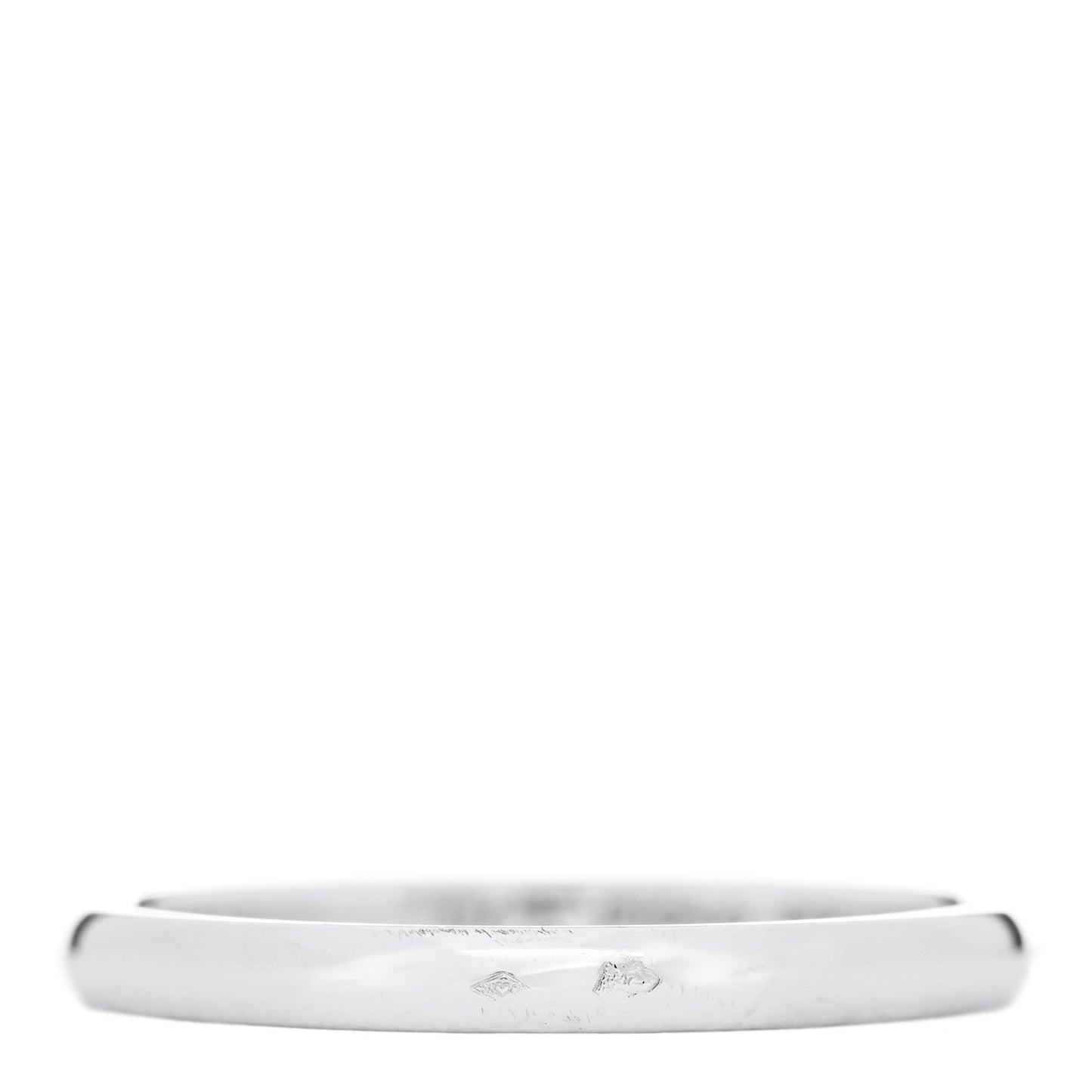 Platinum 2mm Tendrement Wedding Band Ring 52 6