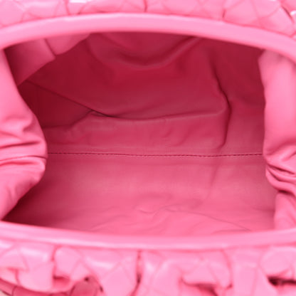 Bottega Veneta Nappa Maxi Intrecciato The Pouch Oversized Clutch Pink 5 of 11
