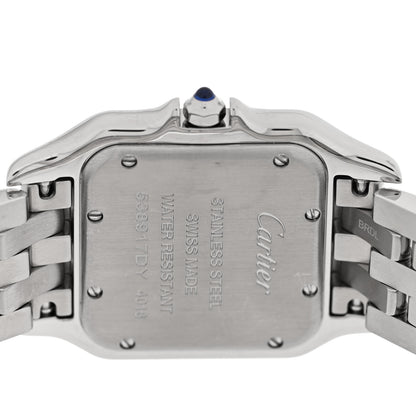 Cartier Stainless Steel Diamond 27mm Panthere Quartz Watch 4 of 5