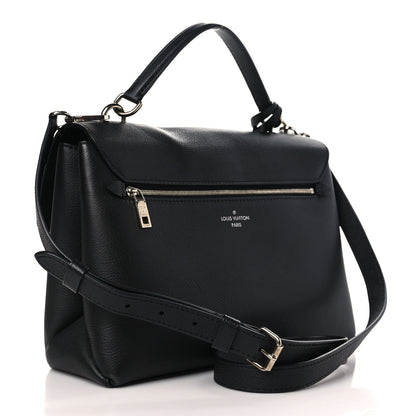 Louis Vuitton Soft Calfskin My Lockme Top Handle Vanille Black 3 of 8