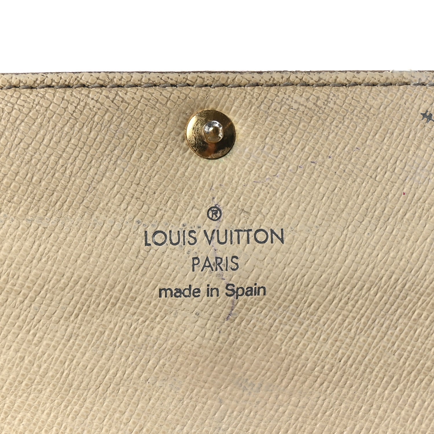 Louis Vuitton Damier Azur Sarah Wallet 6 of 9