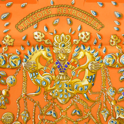 Hermes Silk Tresors Retrouves Scarf 90 4 of 7