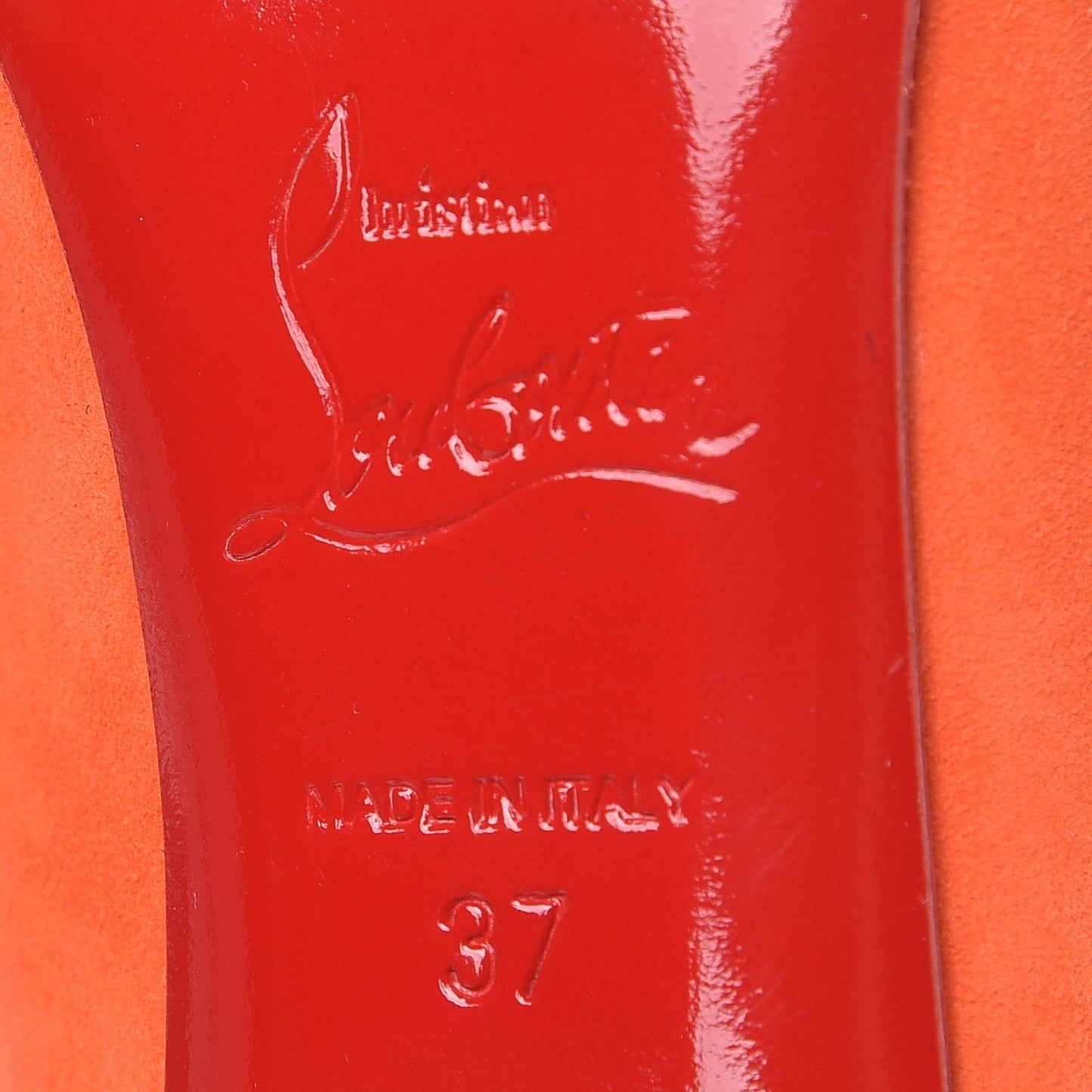Suede So Kate 120 Pumps 37 Orange
