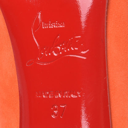 Christian Louboutin Suede So Kate 120 Pumps 37 Orange 7 of 10