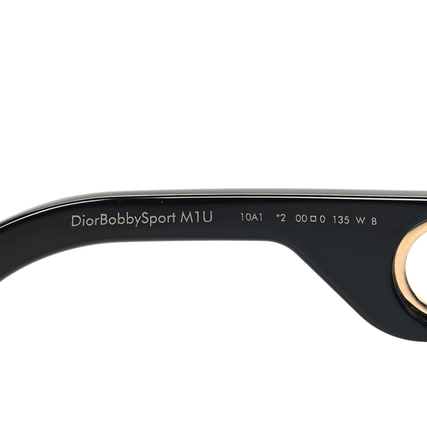 DiorBobbySport M1U Shield Sunglasses Black