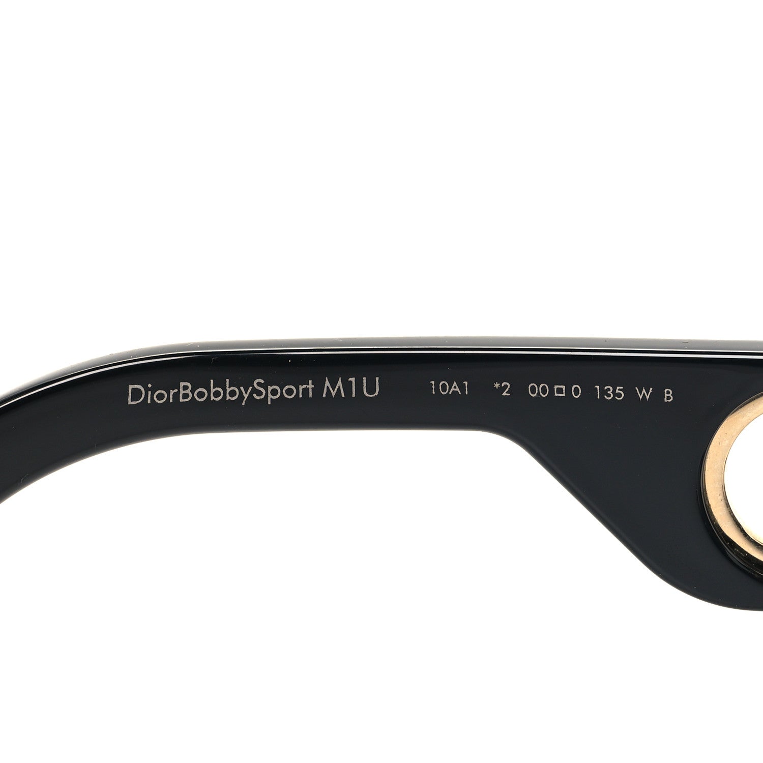 Christian Dior DiorBobbySport M1U Shield Sunglasses Black 6 of 8