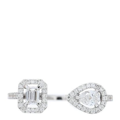 Messika 18K White Gold Diamond My Twin Moi & Toi Ring 54 7 1 of 5