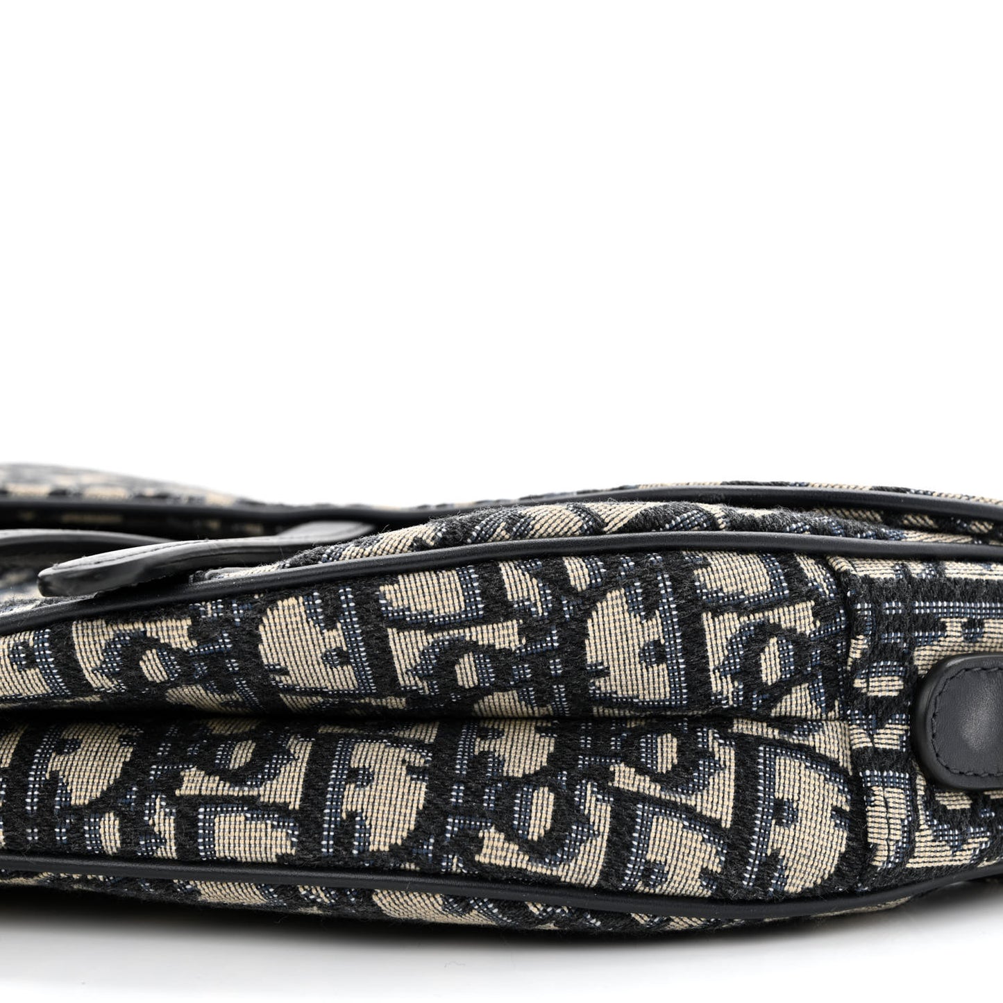 Oblique Saddle Bag Blue