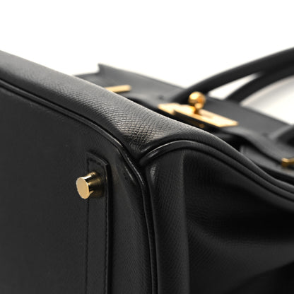 Hermes Epsom BIRKIN 30 Black 10 of 14