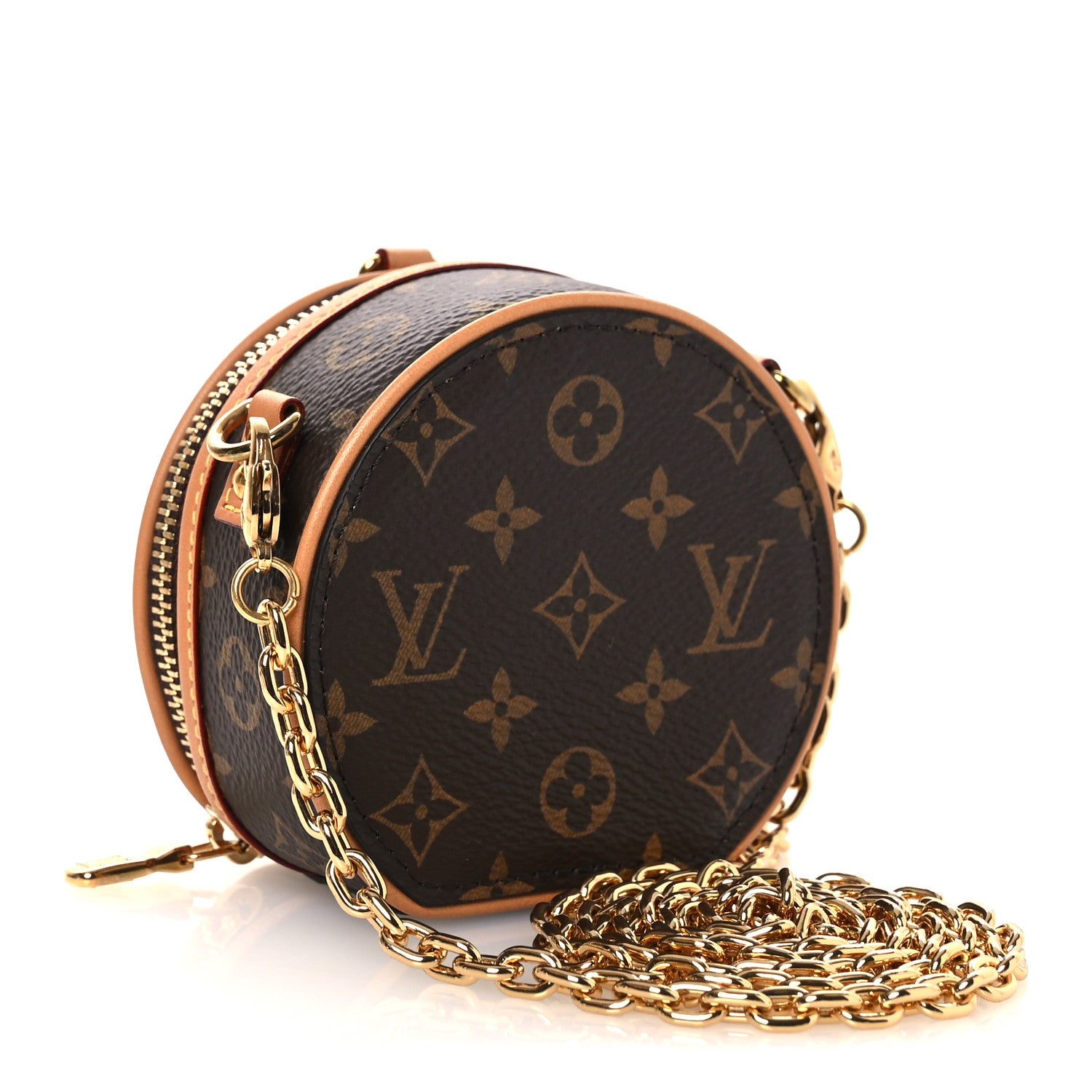 Louis Vuitton Monogram Boite Chapeau Necklace 3 of 10
