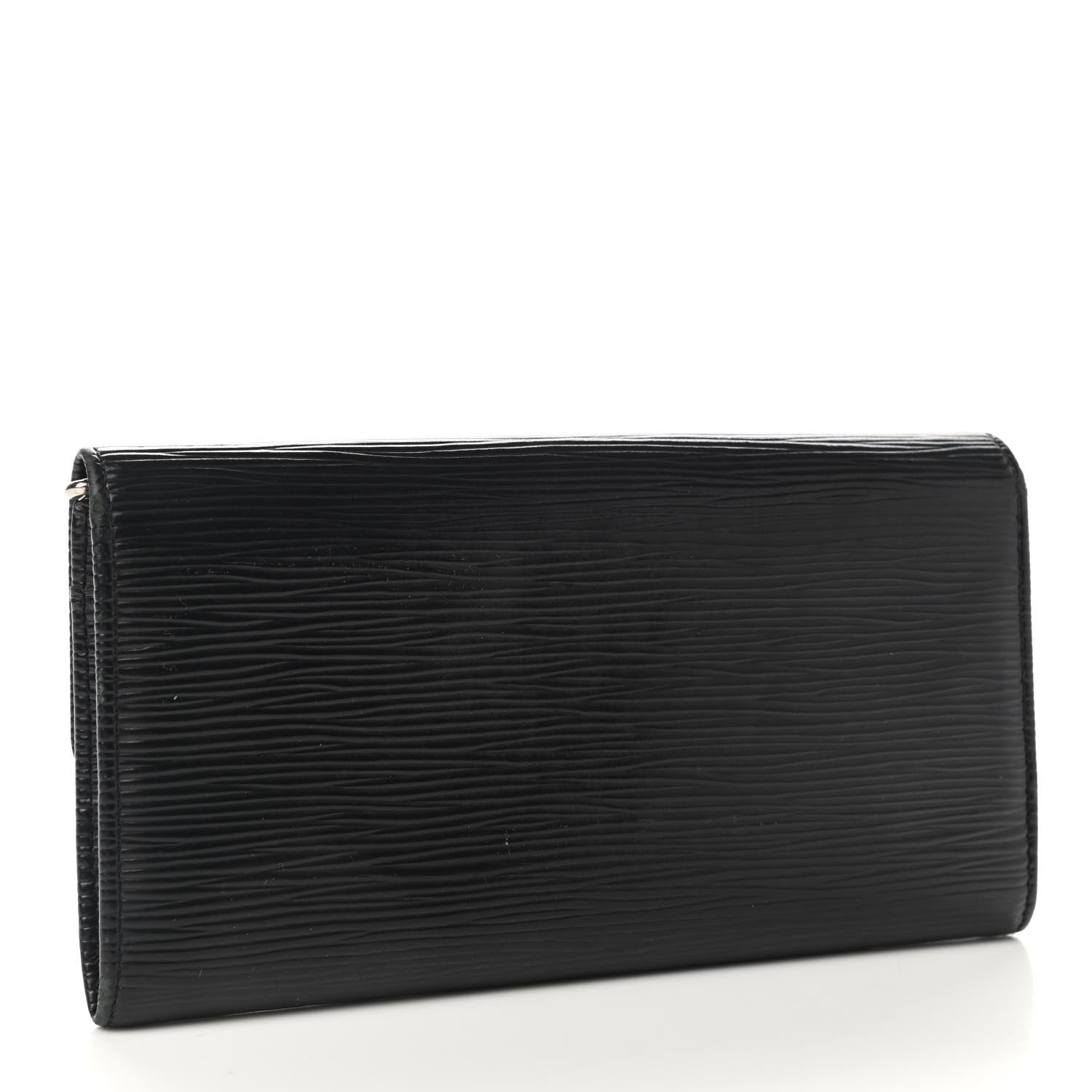 Louis Vuitton Epi Sarah Wallet Black 3 of 6