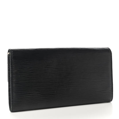 Louis Vuitton Epi Sarah Wallet Black 3 of 6