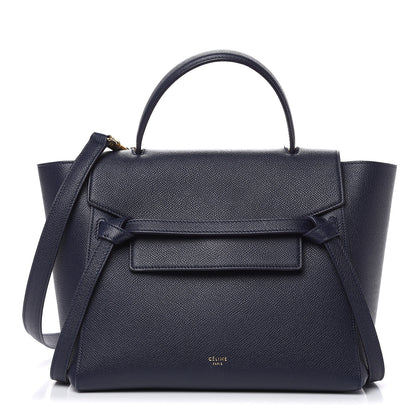 Celine Baby Grained Calfskin Micro Belt Bag Midnight 1 of 9