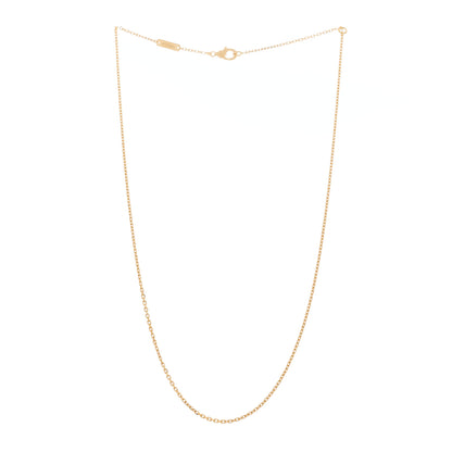 Van Cleef & Arpels 18K Yellow Gold Trace Chain Necklace 3 of 6