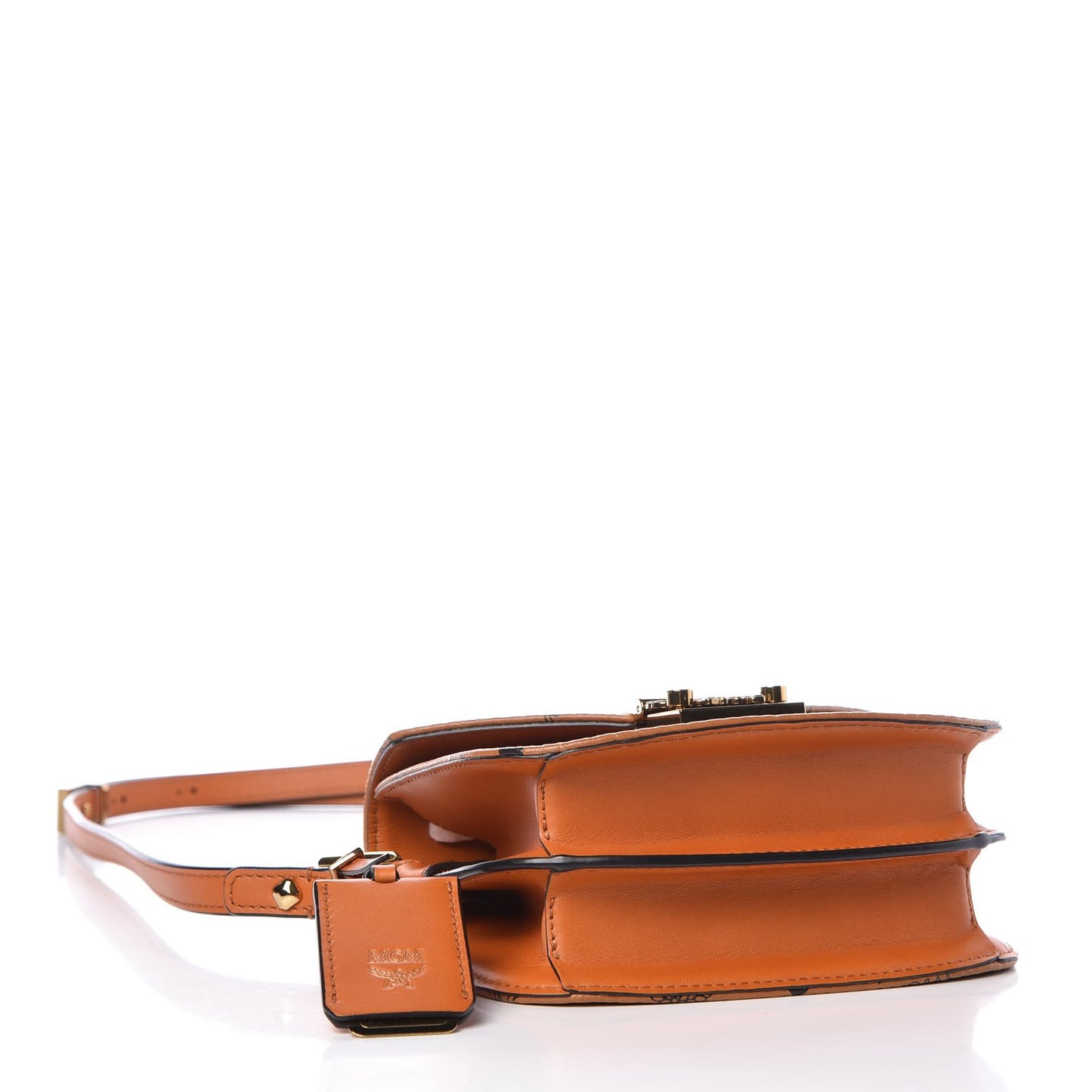 Visetos Mini Patricia Shoulder Bag Cognac
