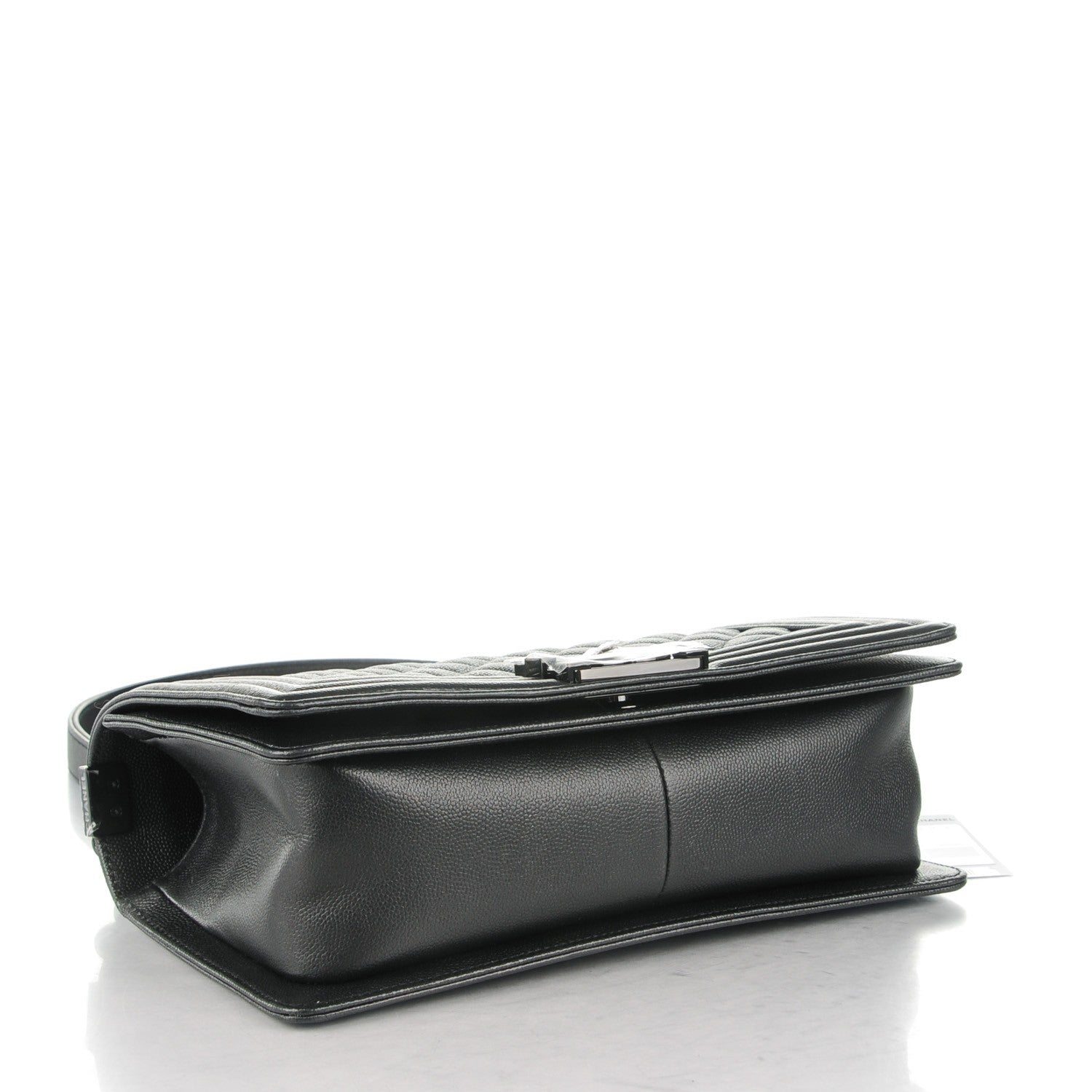 Chanel Caviar Quilted Medium Boy Flap So Black 4 of 8