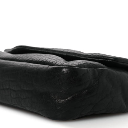Saint Laurent Plunged Lambskin Calypso Black 10 of 10
