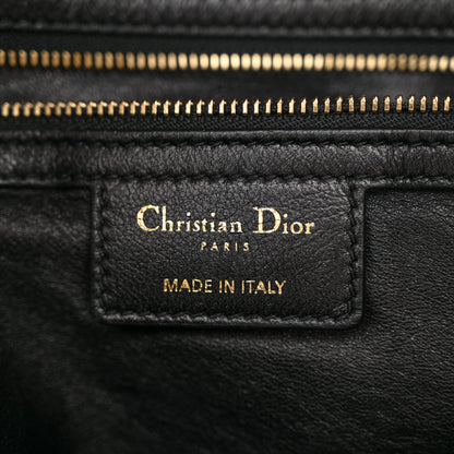 Christian Dior Lambskin Medium Libertine Hobo Black 6 of 10