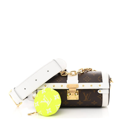 Louis Vuitton Monogram LV Match Papillon Trunk White 1 of 9