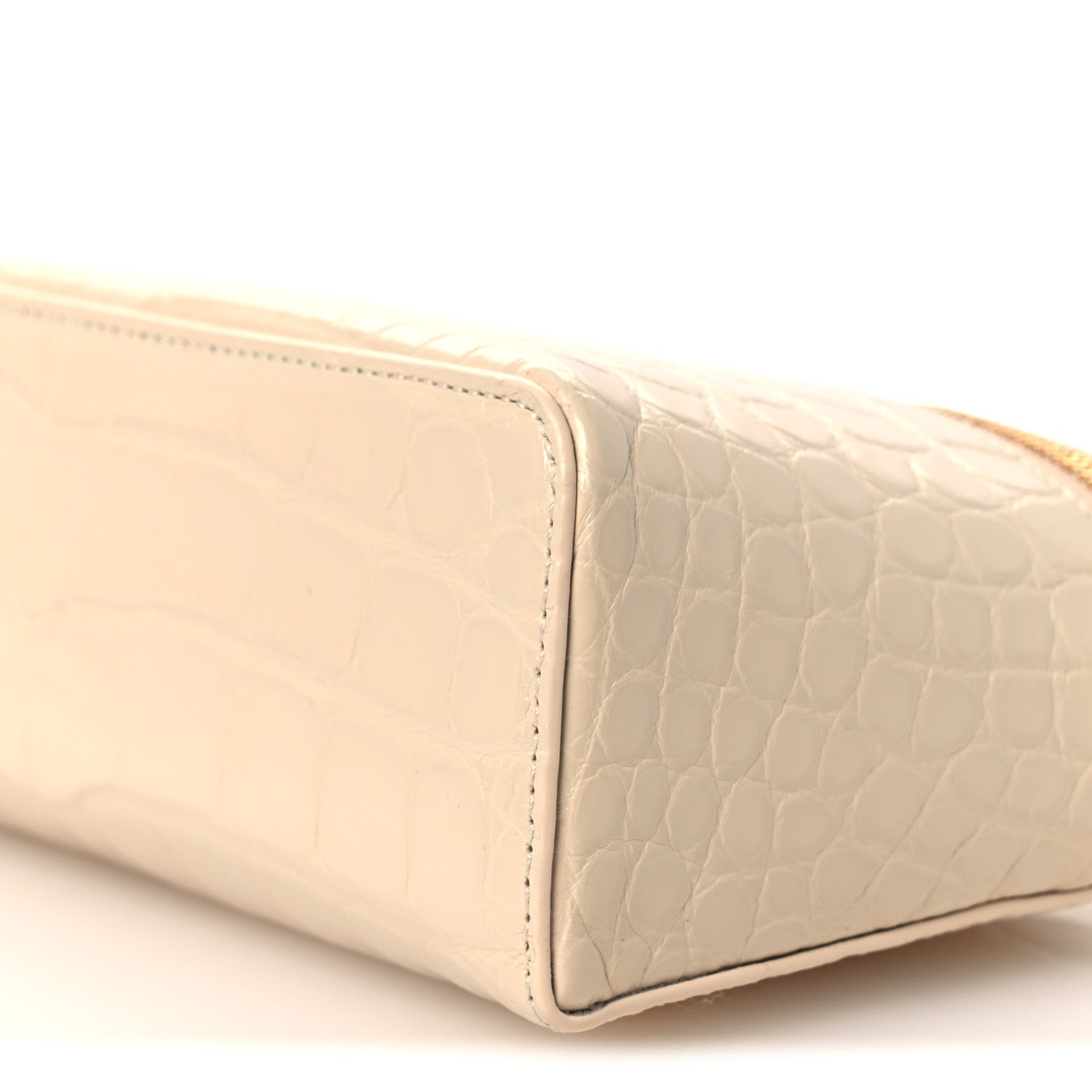 Loro Piana Glazed Alligator L19 Extra Pocket Pouch Lotus Root 9 of 10