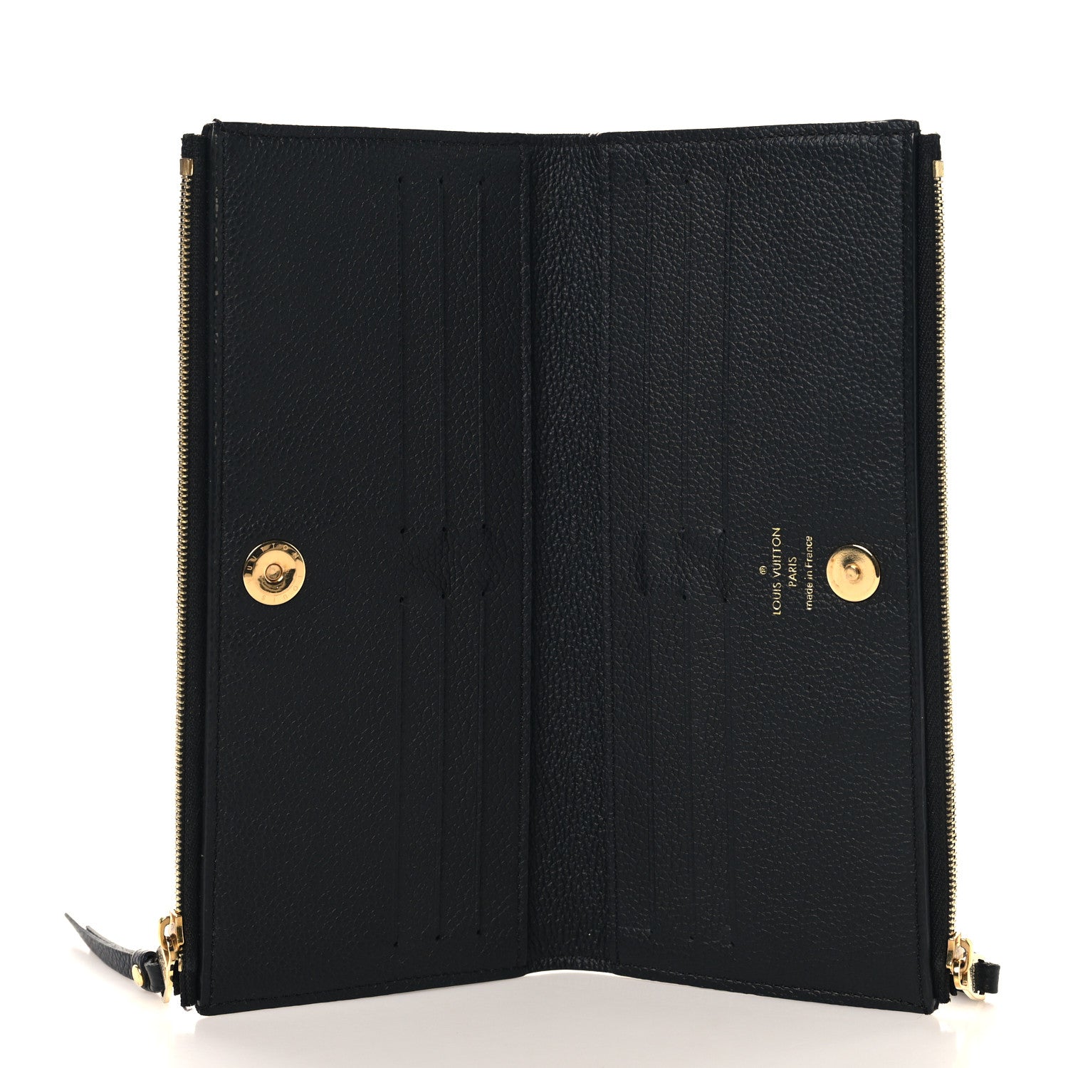 Louis Vuitton Empreinte Adele Wallet Black 5 of 8