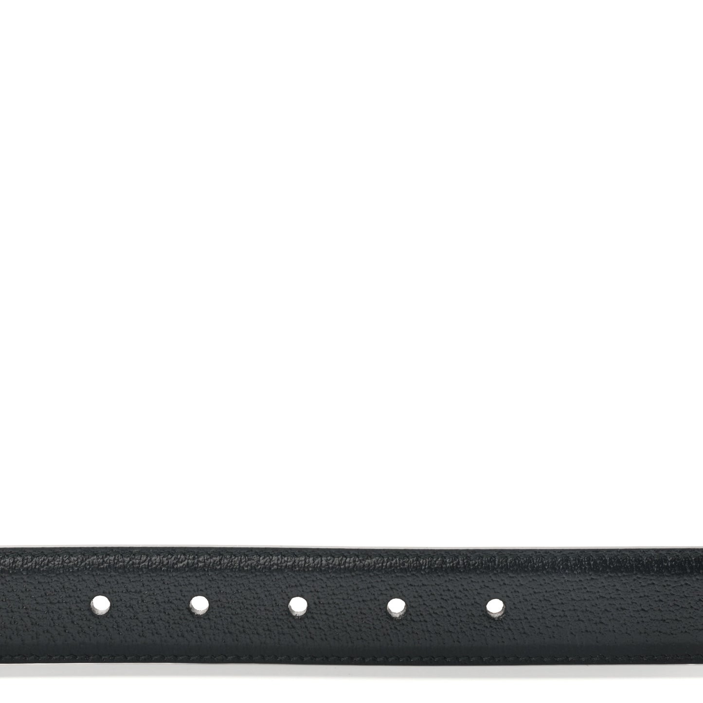 Textured Dollar Calfskin 30mm Belt 90 36 Black
