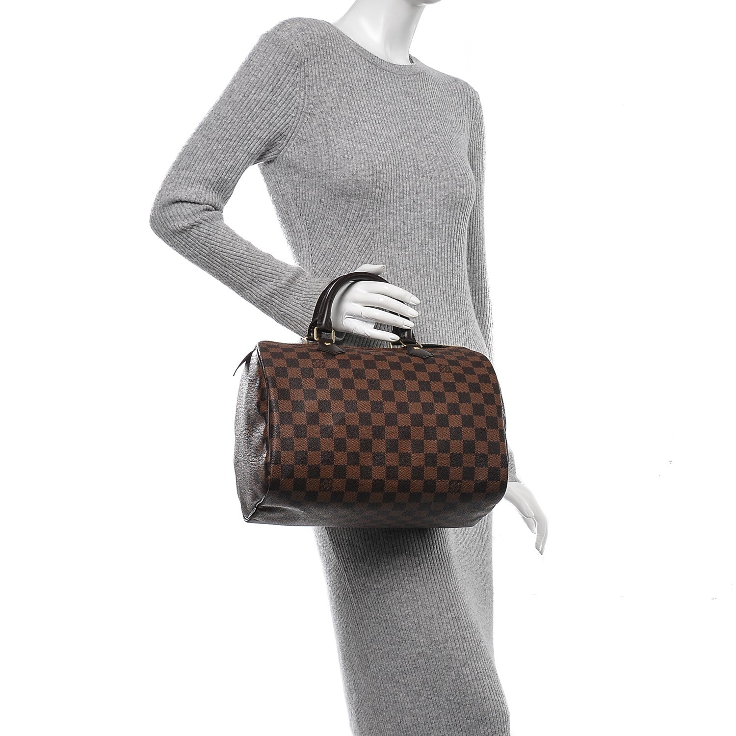 Louis Vuitton Damier Ebene Speedy 30 2 of 6