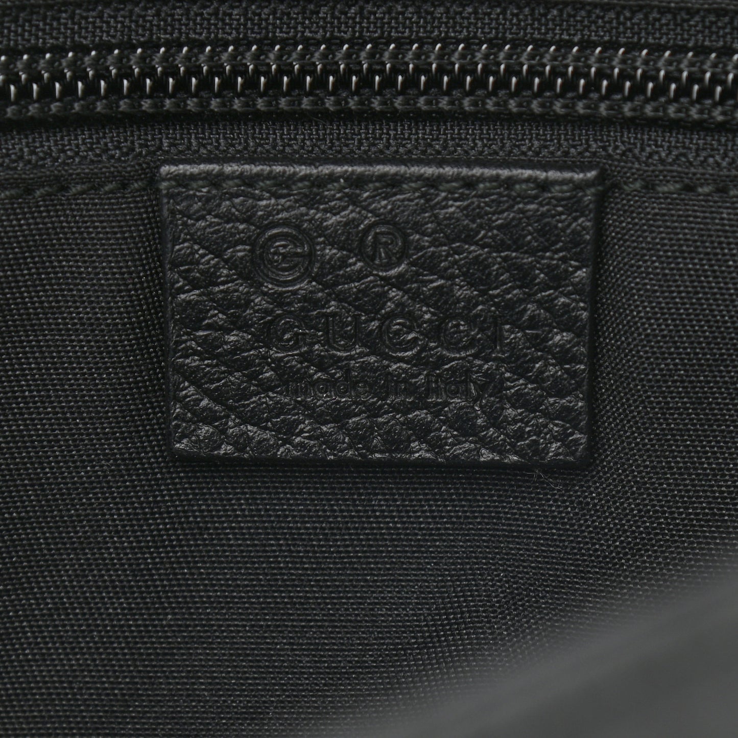 Monogram Waist Belt Bag Black