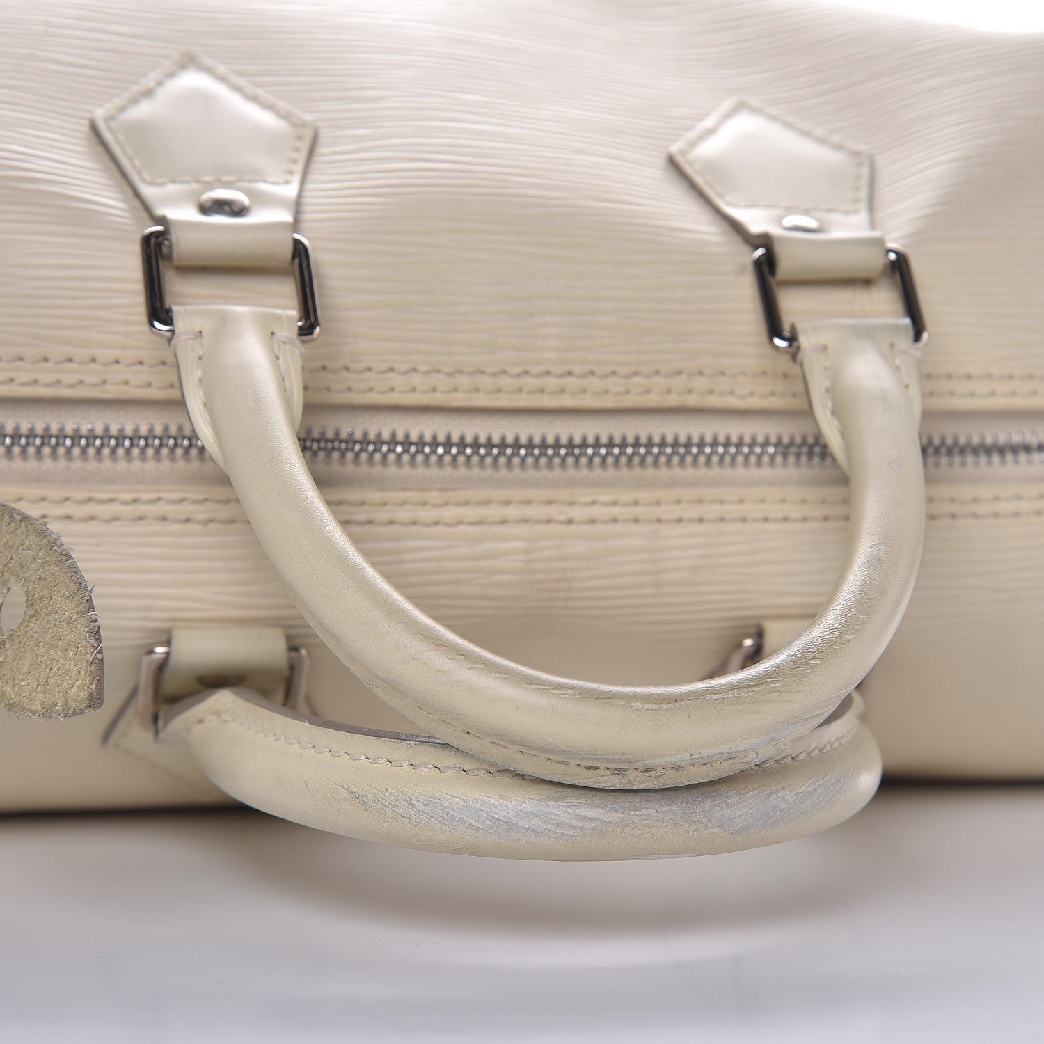 Louis Vuitton Epi Speedy 30 Ivory 17 of 19