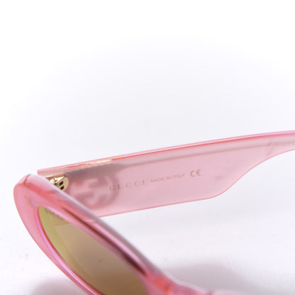 Gucci Acetate Oval Sunglasses GG0517S Pink 6 of 8