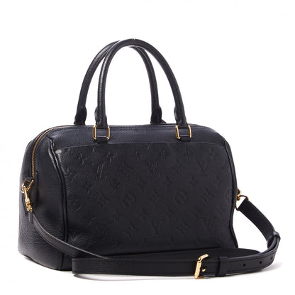 Louis Vuitton Empreinte Speedy Bandouliere 25 NM Black 3 of 9