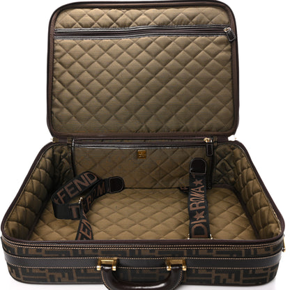Fendi Zucca Suitcase Tobacco 4 of 8