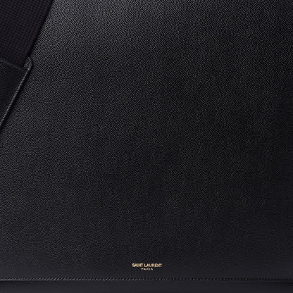 Saint Laurent Grain De Poudre Classic Flap Front Messenger Bag Black 12 of 12
