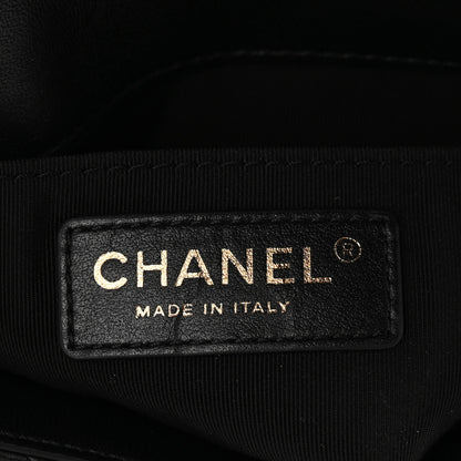 Chanel Lambskin Quilted Side Packs Black 13 of 21