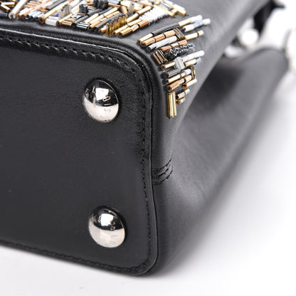 Louis Vuitton Capucines Skyline Paris BB Black 9 of 13