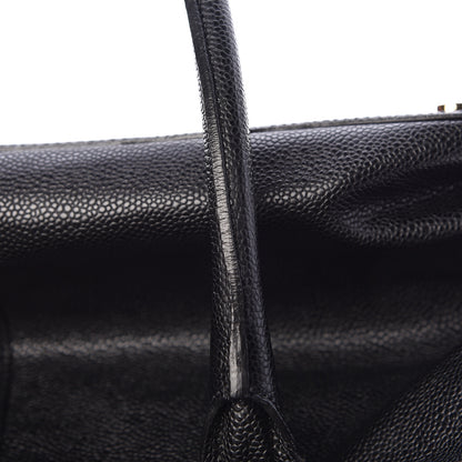 Chanel Caviar CC Tote Black 8 of 16