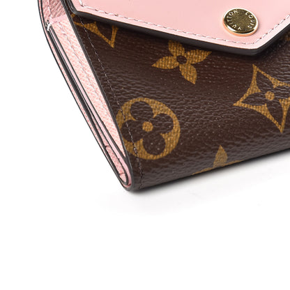 Louis Vuitton Monogram Zoe Wallet Rose Ballerine 5 of 10