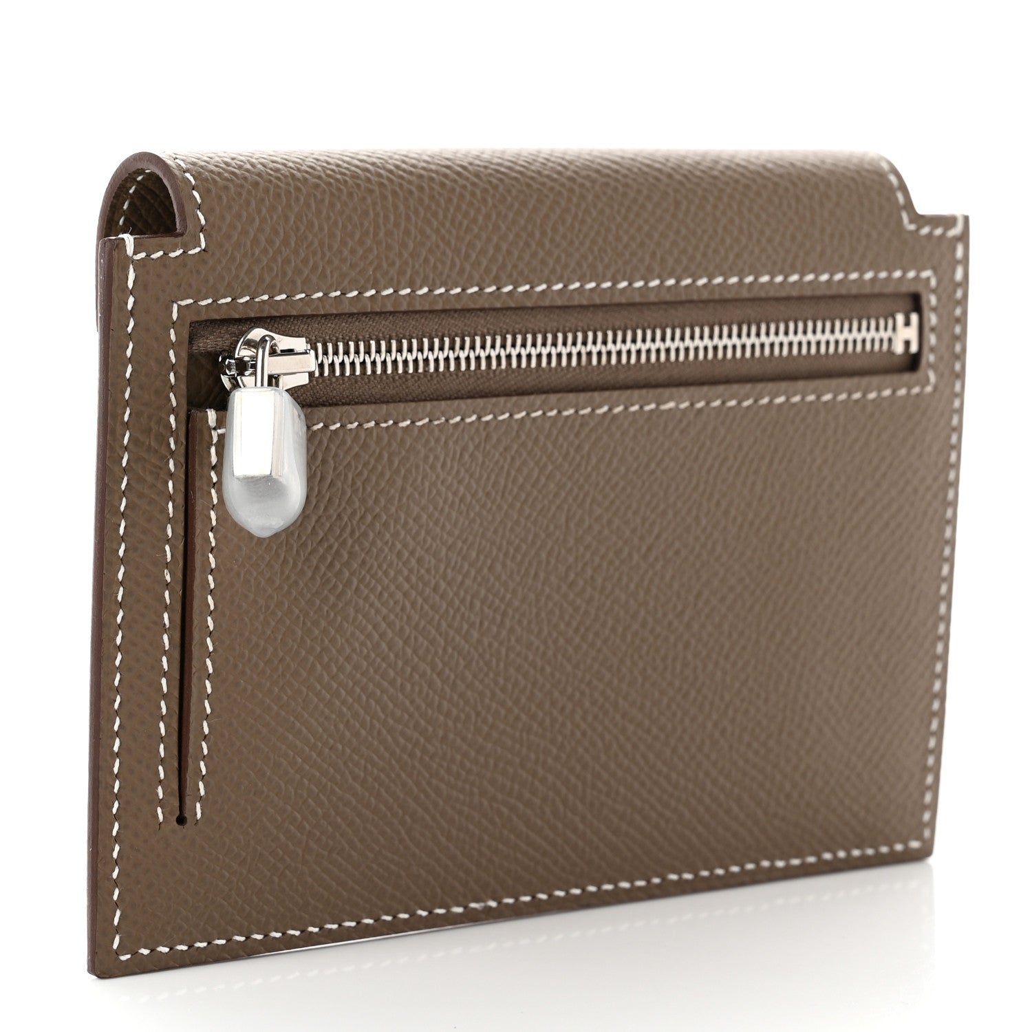 Hermes Epsom Kelly Pocket Compact Wallet Etoupe 3 of 7