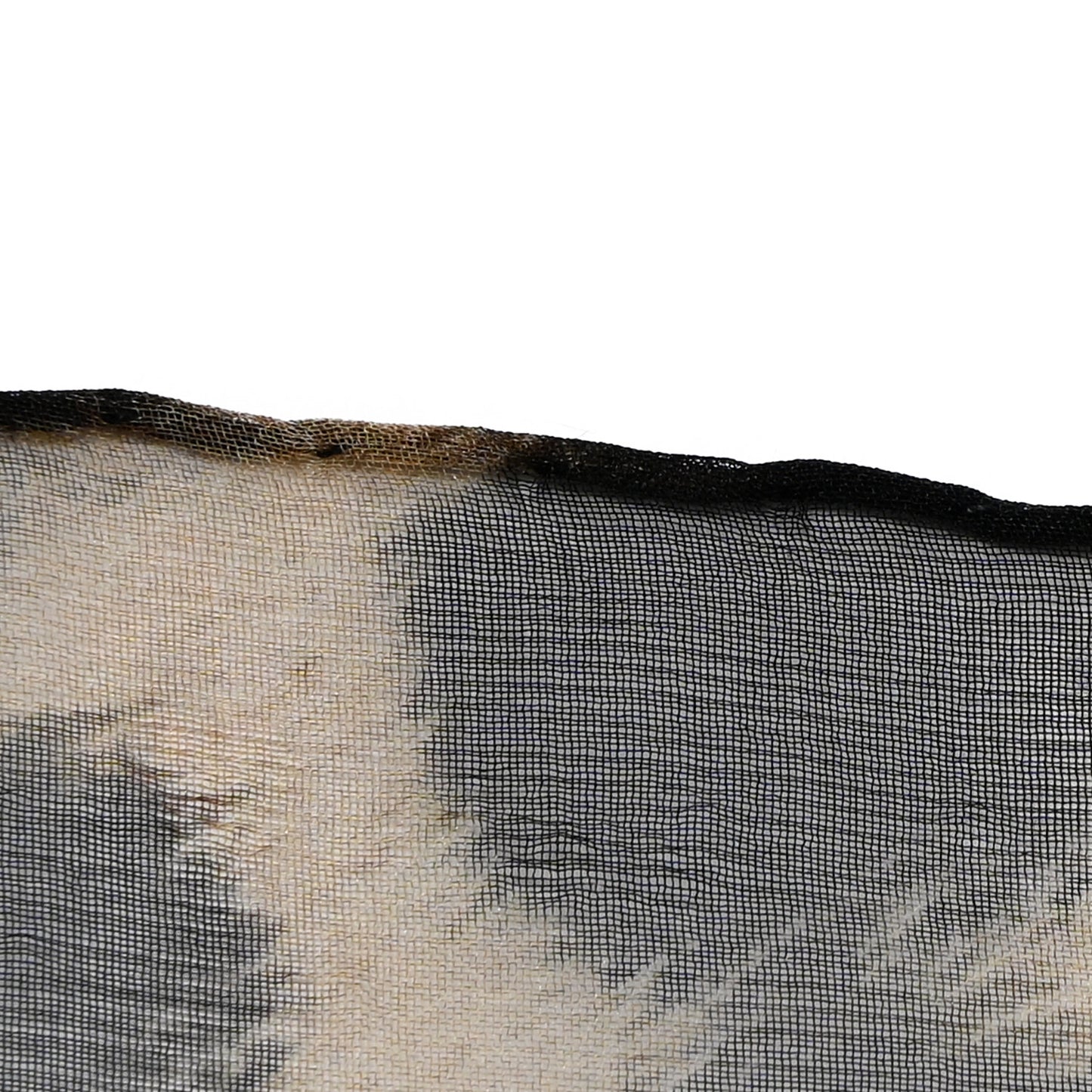 Silk Chiffon Leopard Skull Scarf Brown
