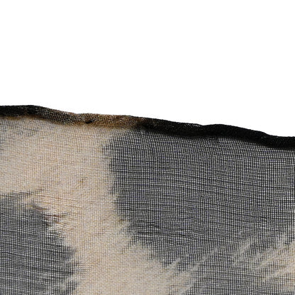 Alexander McQueen Silk Chiffon Leopard Skull Scarf Brown 9 of 11