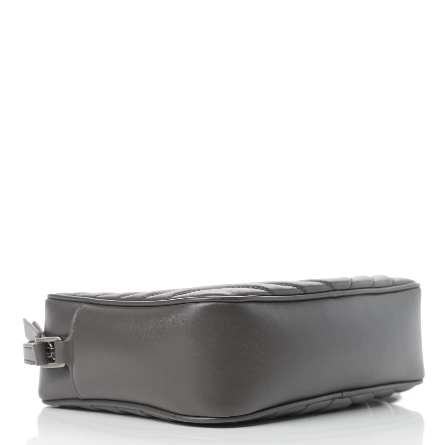 Calfskin Matelasse Monogram Lou Camera Bag Grey