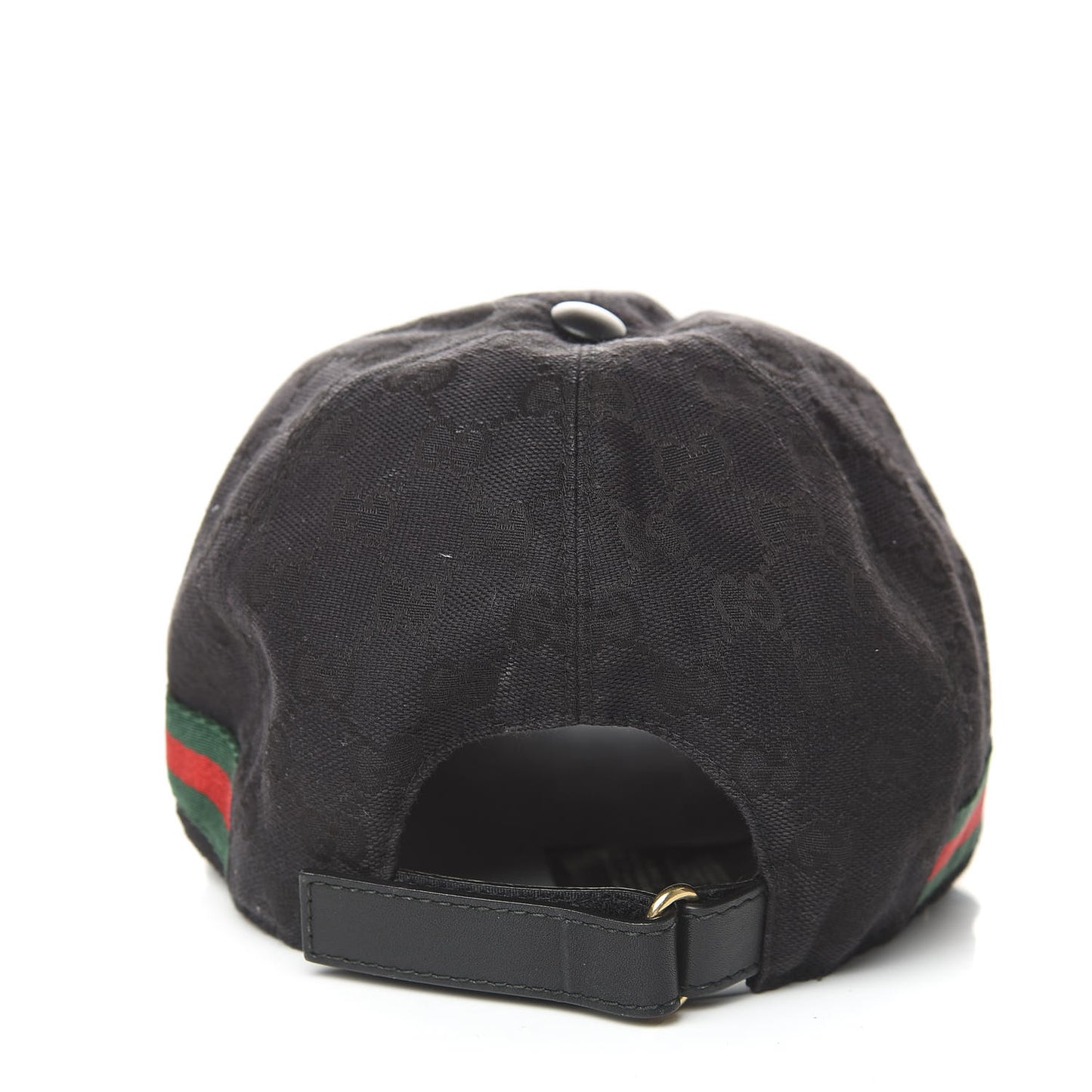 Monogram Web Baseball Hat XL Black
