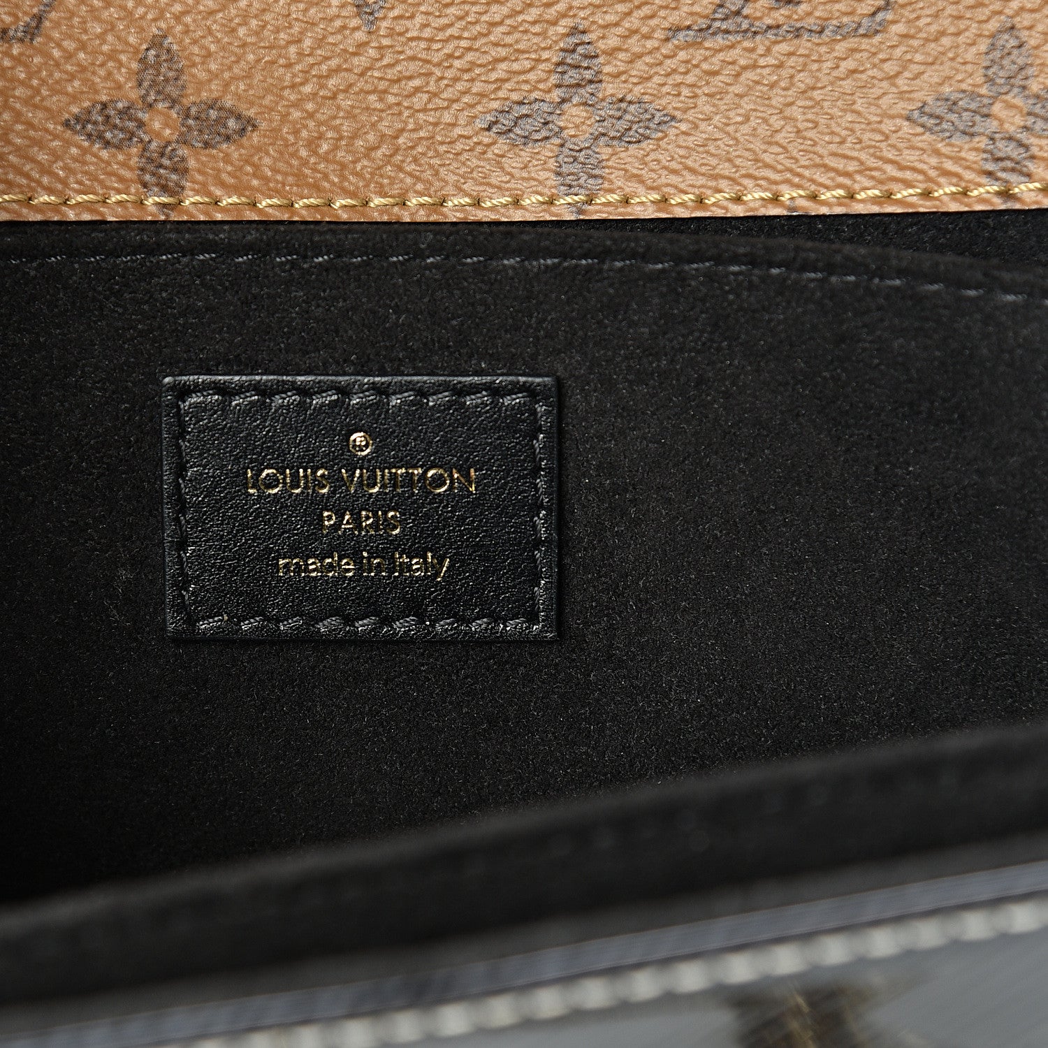 Louis Vuitton Shiny Epi Reverse Monogram Pochette Metis Mini Marine 5 of 10