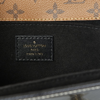 Louis Vuitton Shiny Epi Reverse Monogram Pochette Metis Mini Marine 5 of 10
