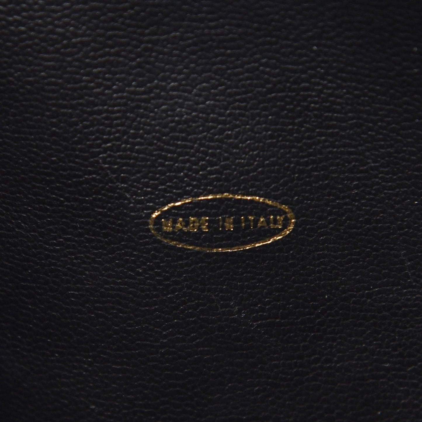 Lambskin CC Shoulder Bag Black
